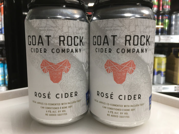 GOAT ROCK ROSE CIDER 4pk