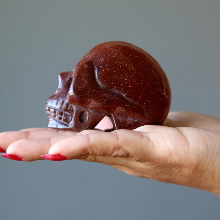 goldstone skull