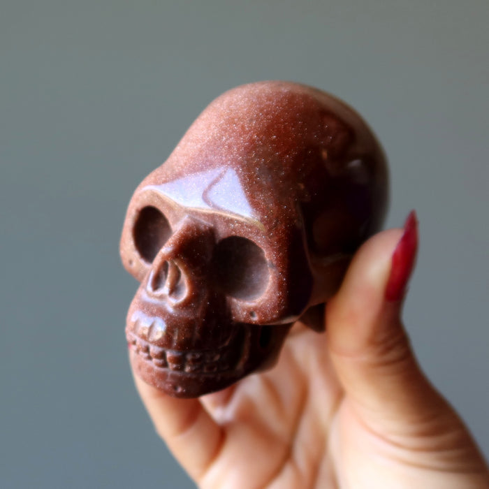 goldstone skull