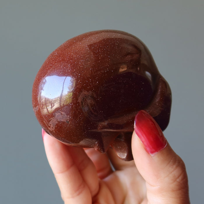 goldstone skull