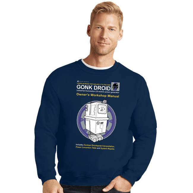 Crewneck Sweater, Unisex / Small / Navy