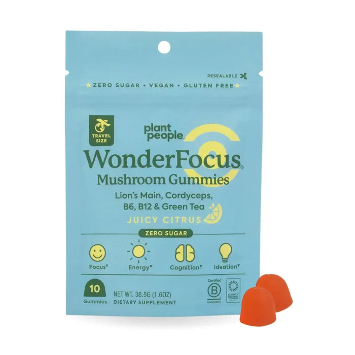Grab-N-Go Wonderfocus Mushroom Gummies