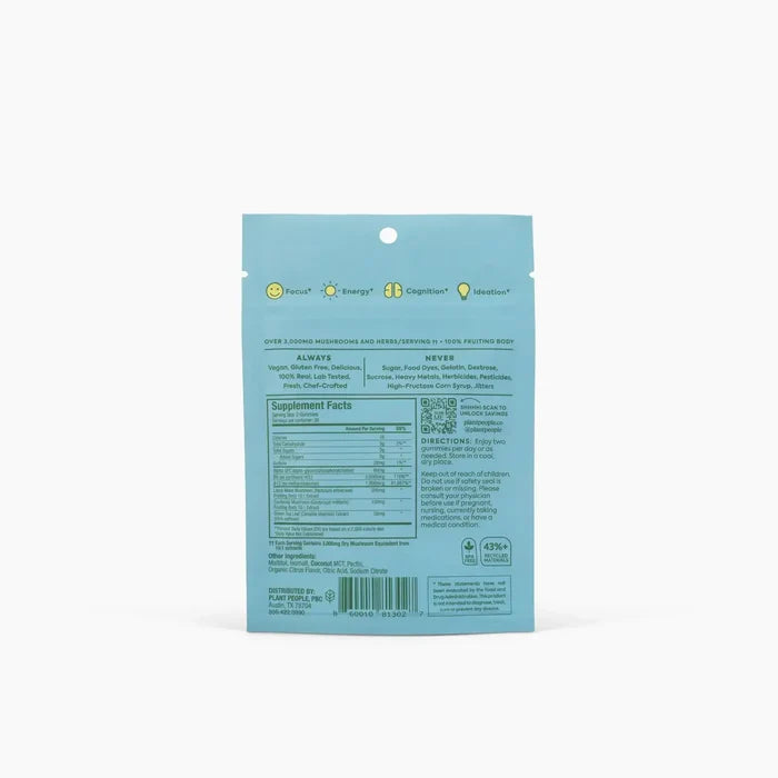 Grab-N-Go Wonderfocus Mushroom Gummies