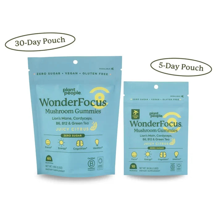 Grab-N-Go Wonderfocus Mushroom Gummies