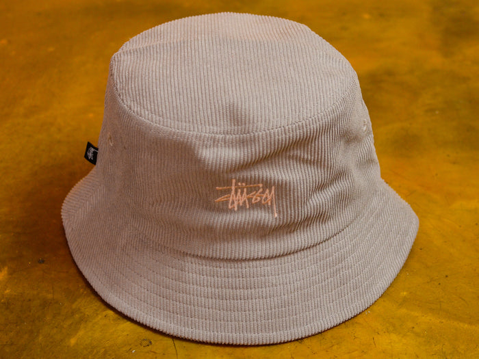 Graffiti Cord Bucket Hat - Grey