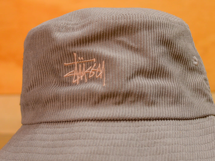 Graffiti Cord Bucket Hat - Grey