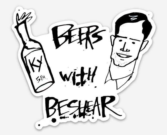 Grant Goodwine - Beers with Beshear Sticker