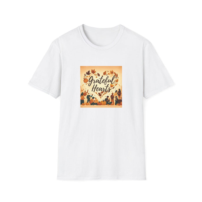 Grateful Heart - Celebrating Community & Gratitude 🍂❤️ - Unisex T-Shirt - Whippie's