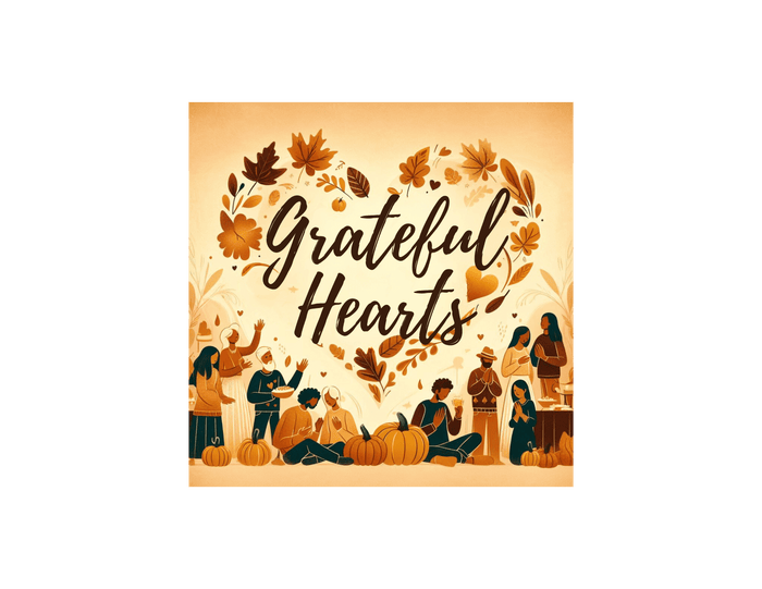 Grateful Heart - Celebrating Community & Gratitude 🍂❤️ - Unisex T-Shirt - Whippie's