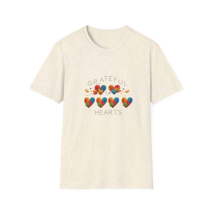 Grateful Hearts - A Family Affair 🧡💛❤️ - Six Hearts - Unisex T-Shirt - Whippie's