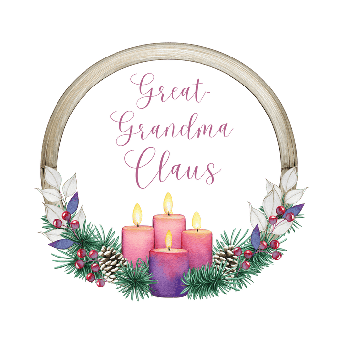 🕯️ Great Grandma Claus 👵🏼✨🎄 - Women's Softstyle Tee - Whippie's