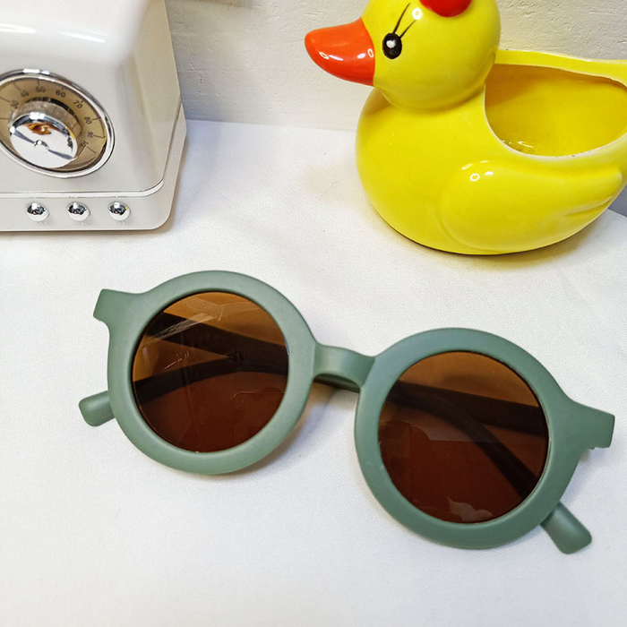green round toddler sunnies