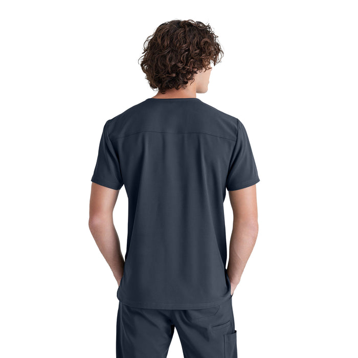 Grey's Anatomy Men's Journey Top Scrubs Grey`s Anatomy