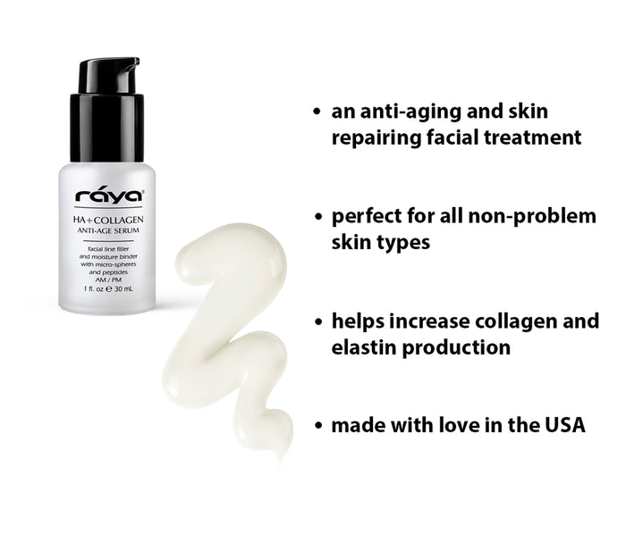 HA + COLLAGEN ANTI-AGING SERUM (502) RAYA SPA - rayaspa