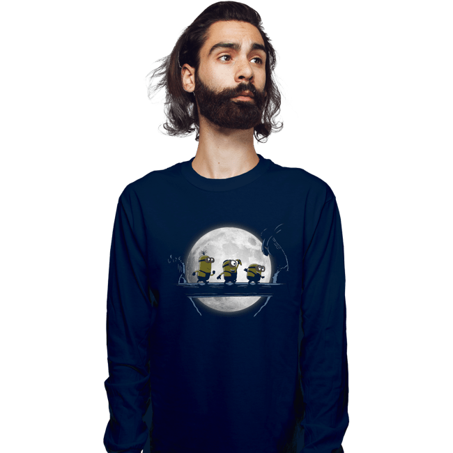 Long Sleeve Shirts, Unisex / Small / Navy
