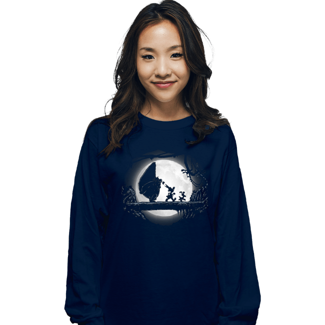 Long Sleeve Shirts, Unisex / Small / Navy