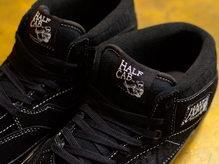 Half Cab 33 DX Anaheim Factory OG - Croc Emboss Black / Black