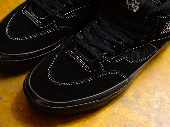 Half Cab 33 DX Anaheim Factory OG - Croc Emboss Black / Black