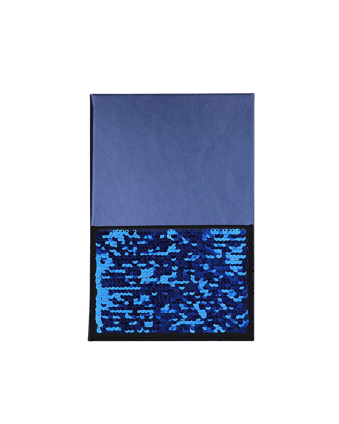 Hard Cover Sequin Pocket Journal - SP