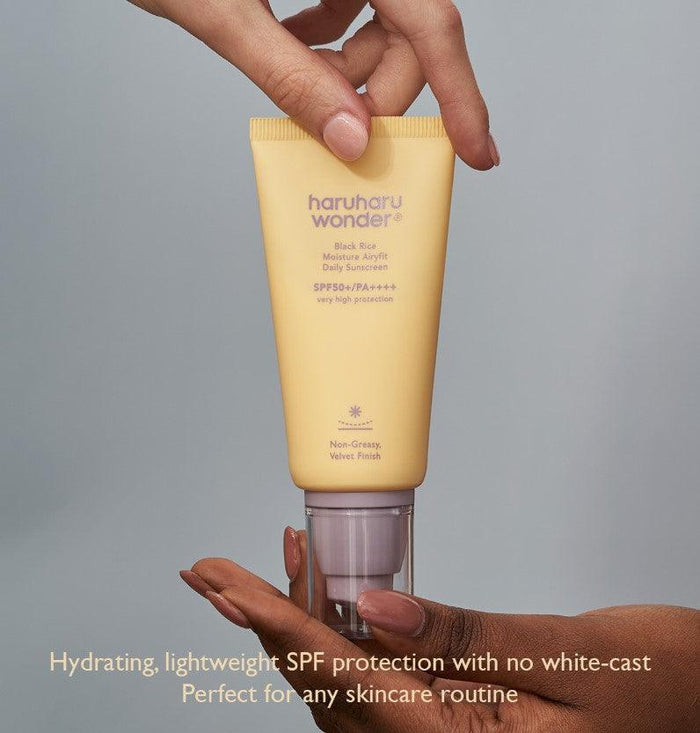 [Haruharu Wonder] Black Rice Moisture Airyfit Daily Sunscreen SPF 50+ PA++++ 50ml - Ballagrio