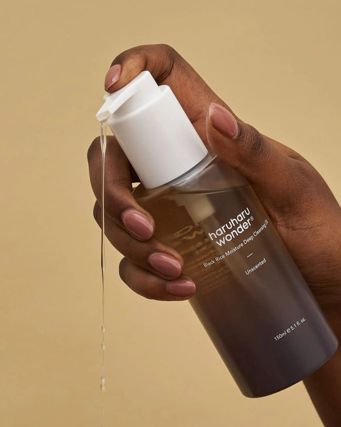 haruharu wonder Black Rice Moisture Deep Cleansing Oil (150ml) | GlamTouch UK