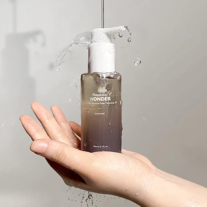 haruharu wonder Black Rice Moisture Deep Cleansing Oil (150ml) | GlamTouch UK