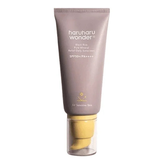 [Haruharu Wonder] Black Rice Pure Mineral Relief Daily Sunscreen SPF 50+ PA++++ 50ml - Ballagrio