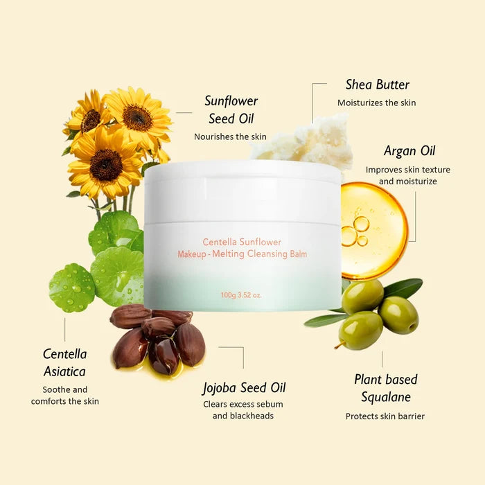 Haruharu wonder Centella Sunflower Makeup-Melting Cleansing Balm 100g | GlamTouch UK