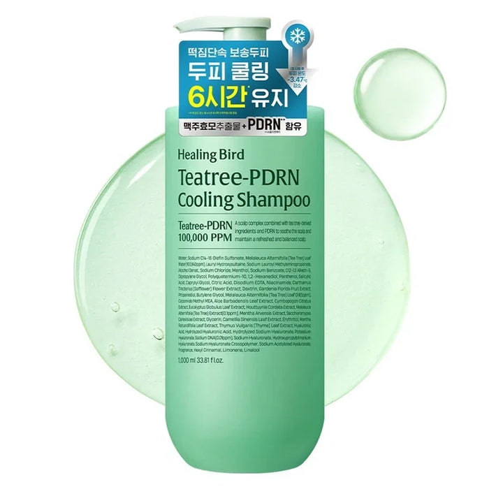 healing-bird-teatree-pdrn-cooling-shampool-1000ml