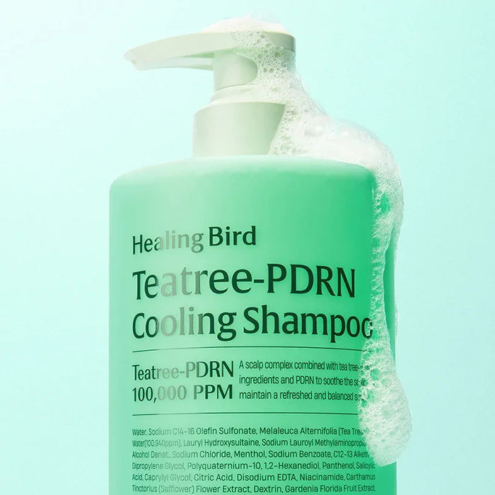 [Healing Bird] Teatree-PDRN Cooling Shampoo 500ml/1000ml