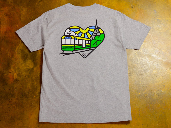 Heartbeat T-Shirt - Athletic Heather