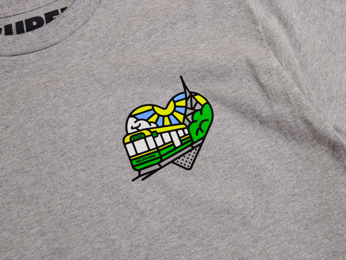 Heartbeat T-Shirt - Athletic Heather