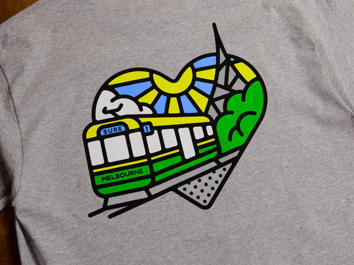 Heartbeat T-Shirt - Athletic Heather