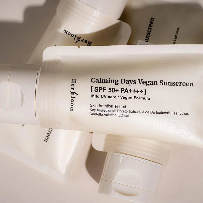 [Herbloom] Calming Days Vegan Sunscreen SPF 50+ PA++++ 50ml - Ballagrio