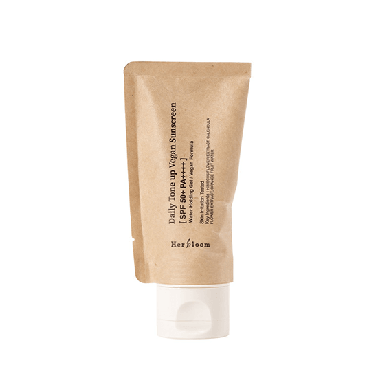 [Herbloom] Daily Tone Up Vegan Sunscreen SPF 50+ PA++++ 50ml - Ballagrio