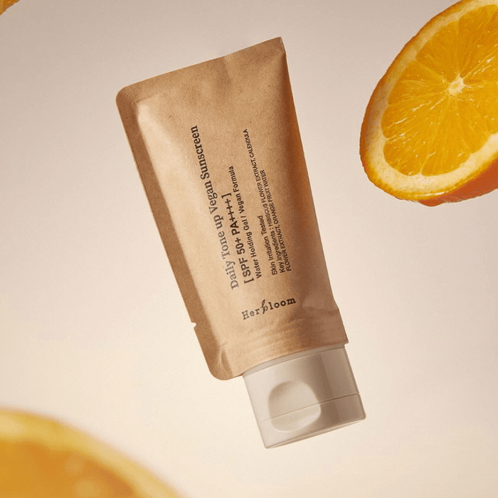[Herbloom] Daily Tone Up Vegan Sunscreen SPF 50+ PA++++ 50ml - Ballagrio