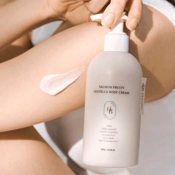 [HEVE BLUE] Salmon Fruity Centella Body Cream 300g - Ballagrio