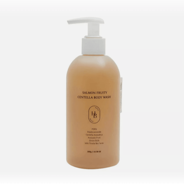 [HEVE BLUE] Salmon Fruity Centella Body Wash 300g - Ballagrio