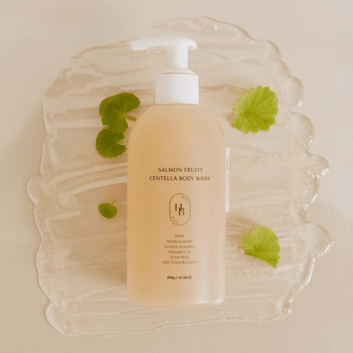 [HEVE BLUE] Salmon Fruity Centella Body Wash 300g - Ballagrio