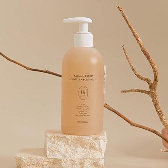 [HEVE BLUE] Salmon Fruity Centella Body Wash 300g - Ballagrio