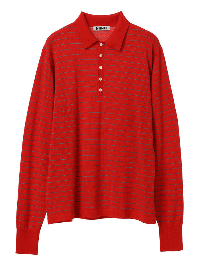 high gauge wool KNIT shirt