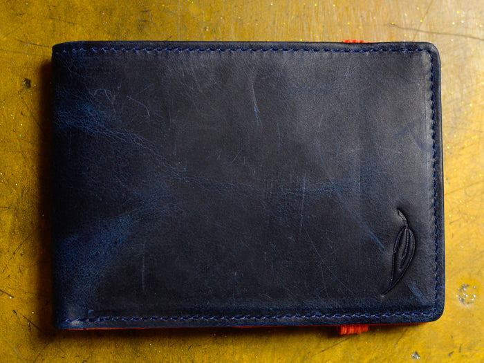 Hitchens Wallet LTD - Blue / Orange
