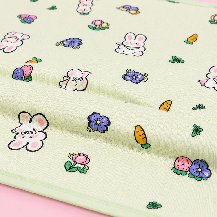 Hooded Baby Towel | Green Rabbit