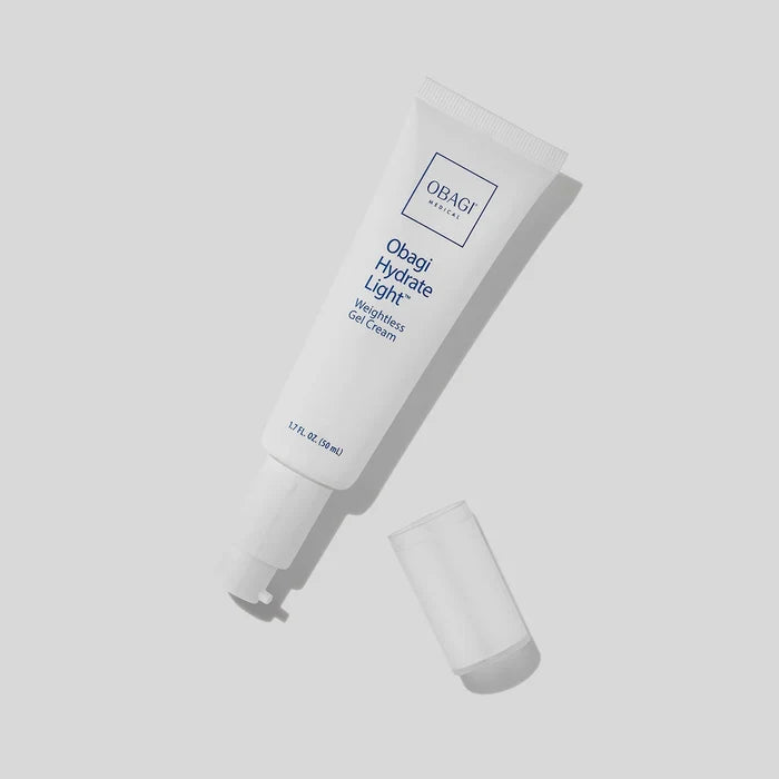 Obagi Hydrate Light Weightless Gel Cream Moisturizer Open Cap Image