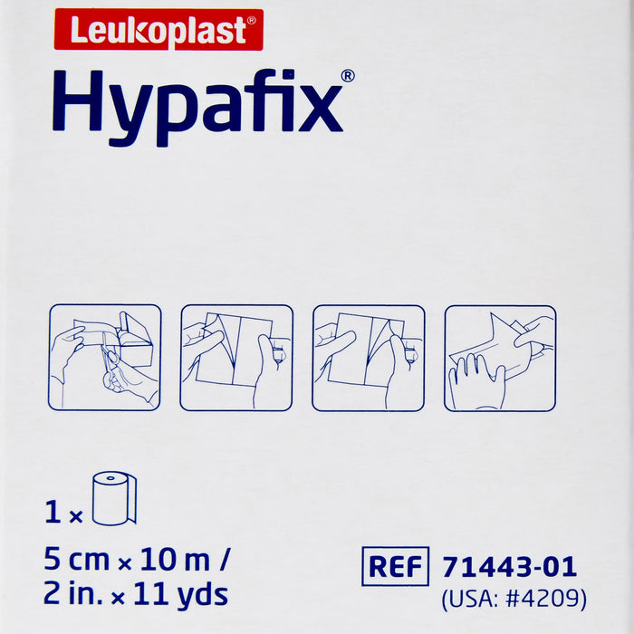 BSN Medical Hypafix Nonwoven Dressing Retention Tape, 2 Inch x 10 Yard, White