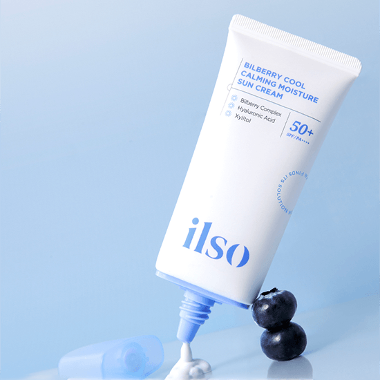 [ilso] Bilberry Cool Calming Moisture Sun Cream SPF 50+ PA++++ 50ml - Ballagrio