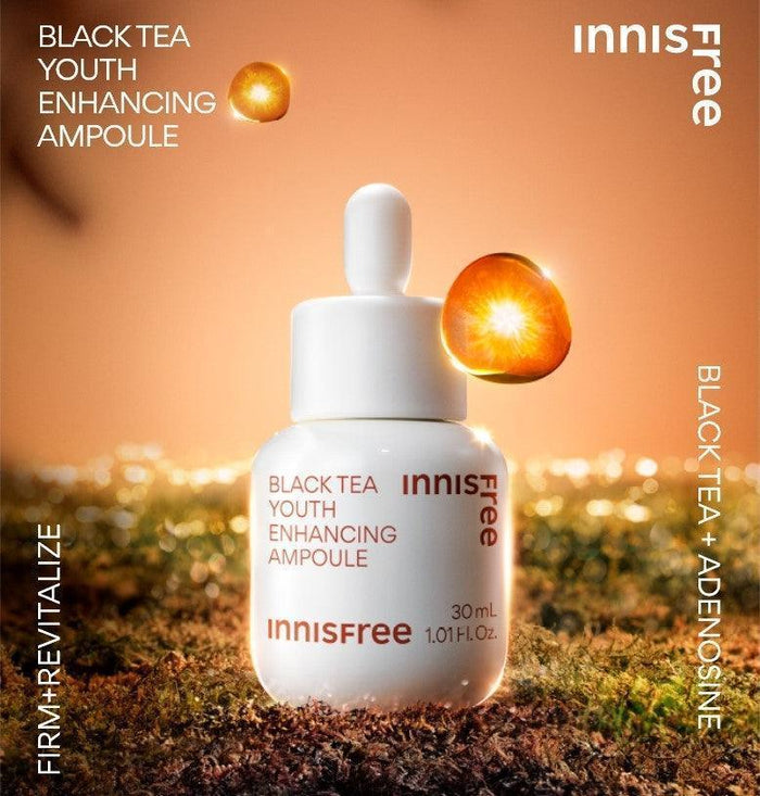 [innisfree] Black Tea Youth Enhancing Ampoule 30ml - Ballagrio