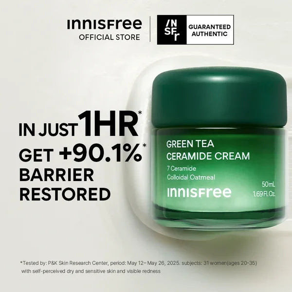 [innisfree] Green Tea Ceramide Cream 50ml - Ballagrio