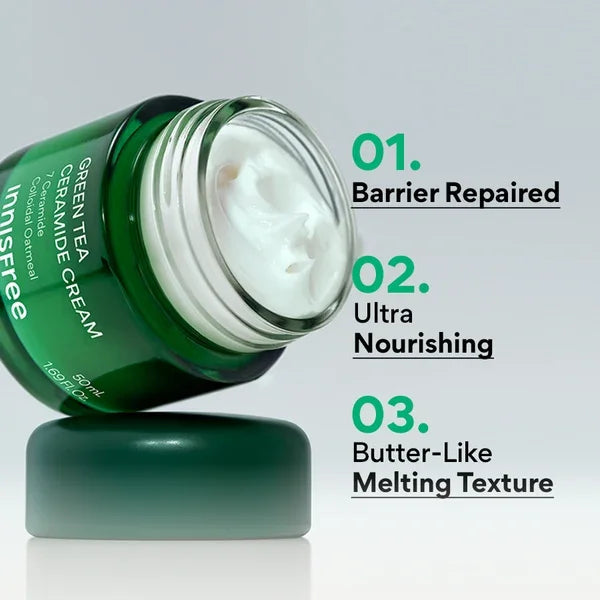 [innisfree] Green Tea Ceramide Cream 50ml - Ballagrio