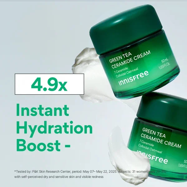 [innisfree] Green Tea Ceramide Cream 50ml - Ballagrio